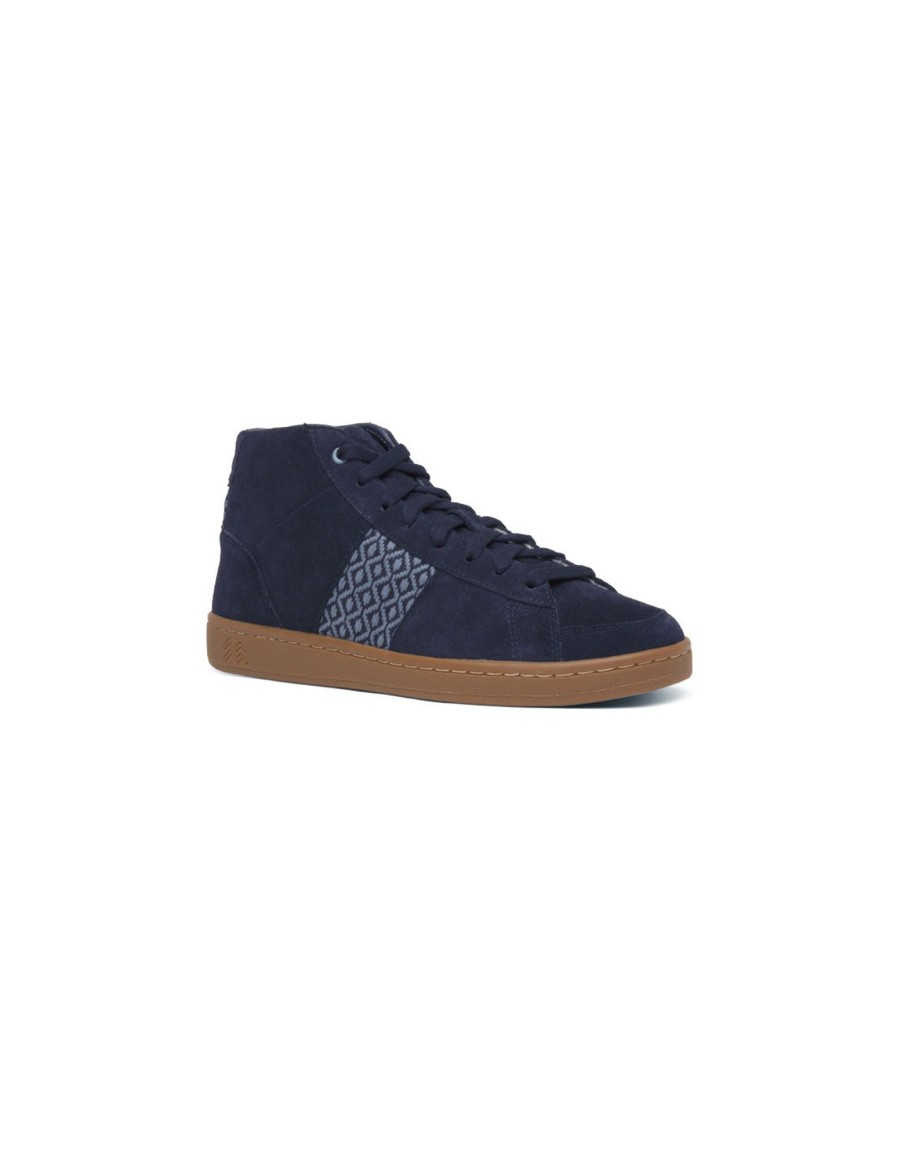 N’go Shoes Ho Tay Mid Suede Blue | Femme