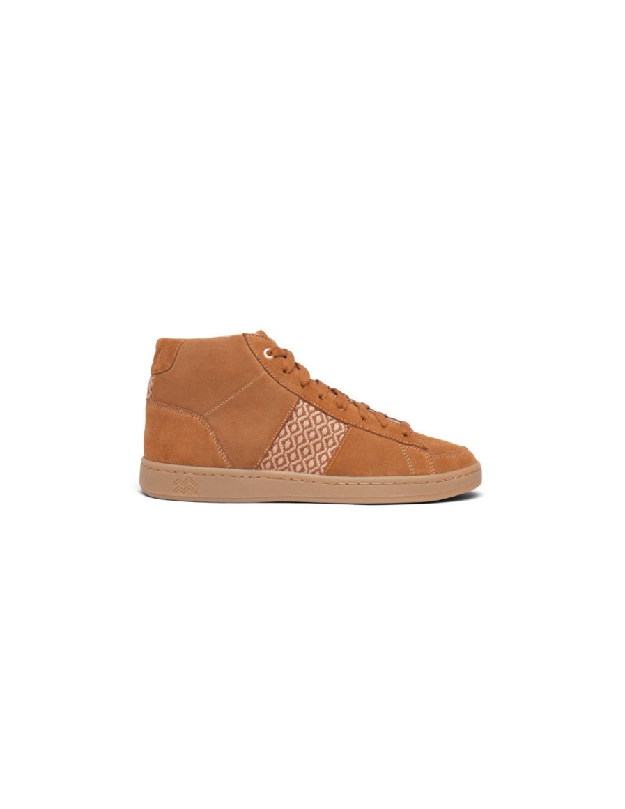 N’go Shoes Ho Tay Mid Suede Chestnut | Homme