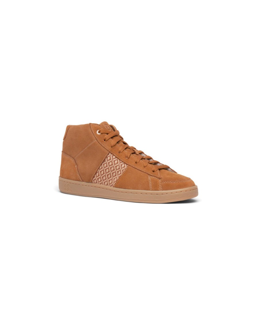 N’go Shoes Ho Tay Mid Suede Chestnut | Homme