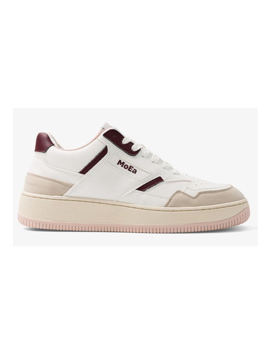 Moea Gen1 Grape White & Wine Suede | Homme