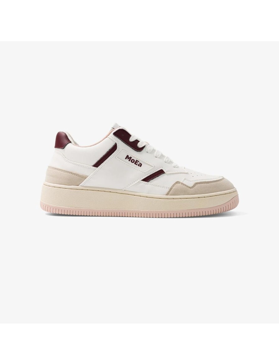 Moea Gen1 Grape White & Wine Suede | Homme