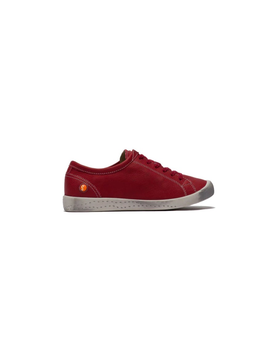 Softinos Isla Smooth Red | Femme